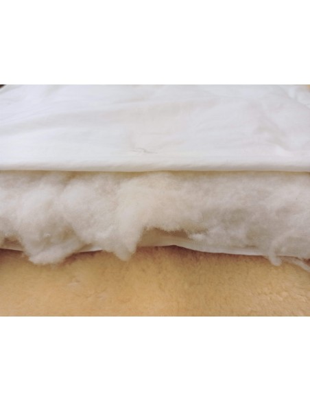 Querschnitt Bettdecke, Handmade