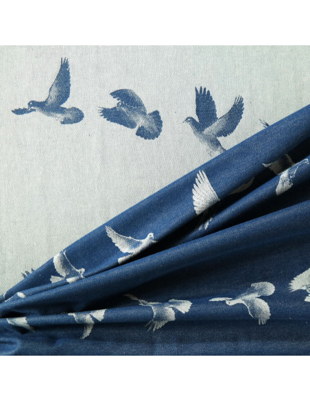 Tragetuch, Didymos, blaue Tauben