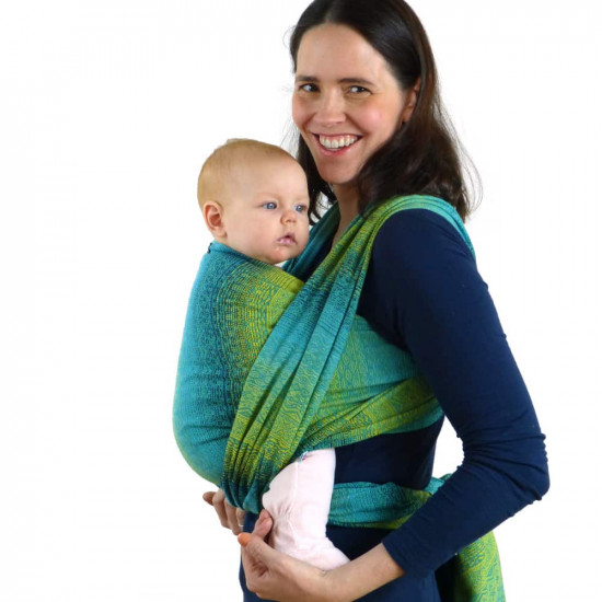 Didymos Tragetuch türkis,grün