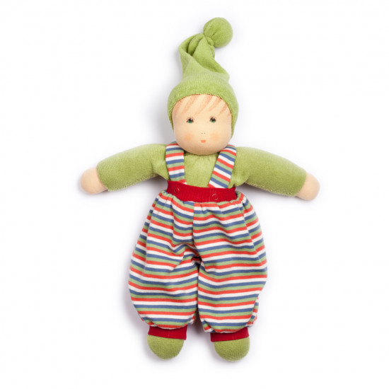Nanchen Puppe mit Latzhose