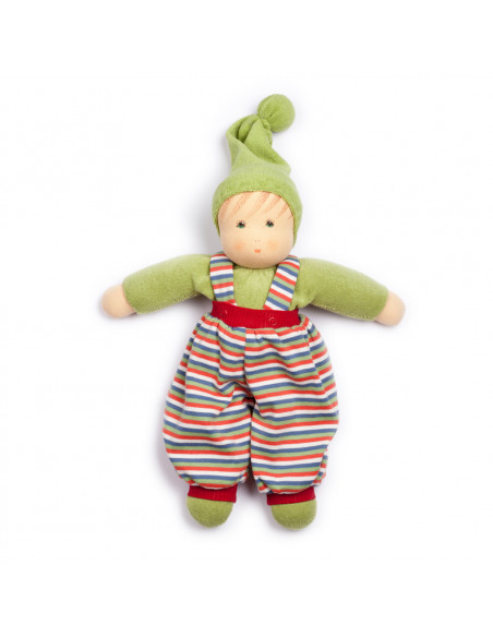 Nanchen Puppe mit Latzhose