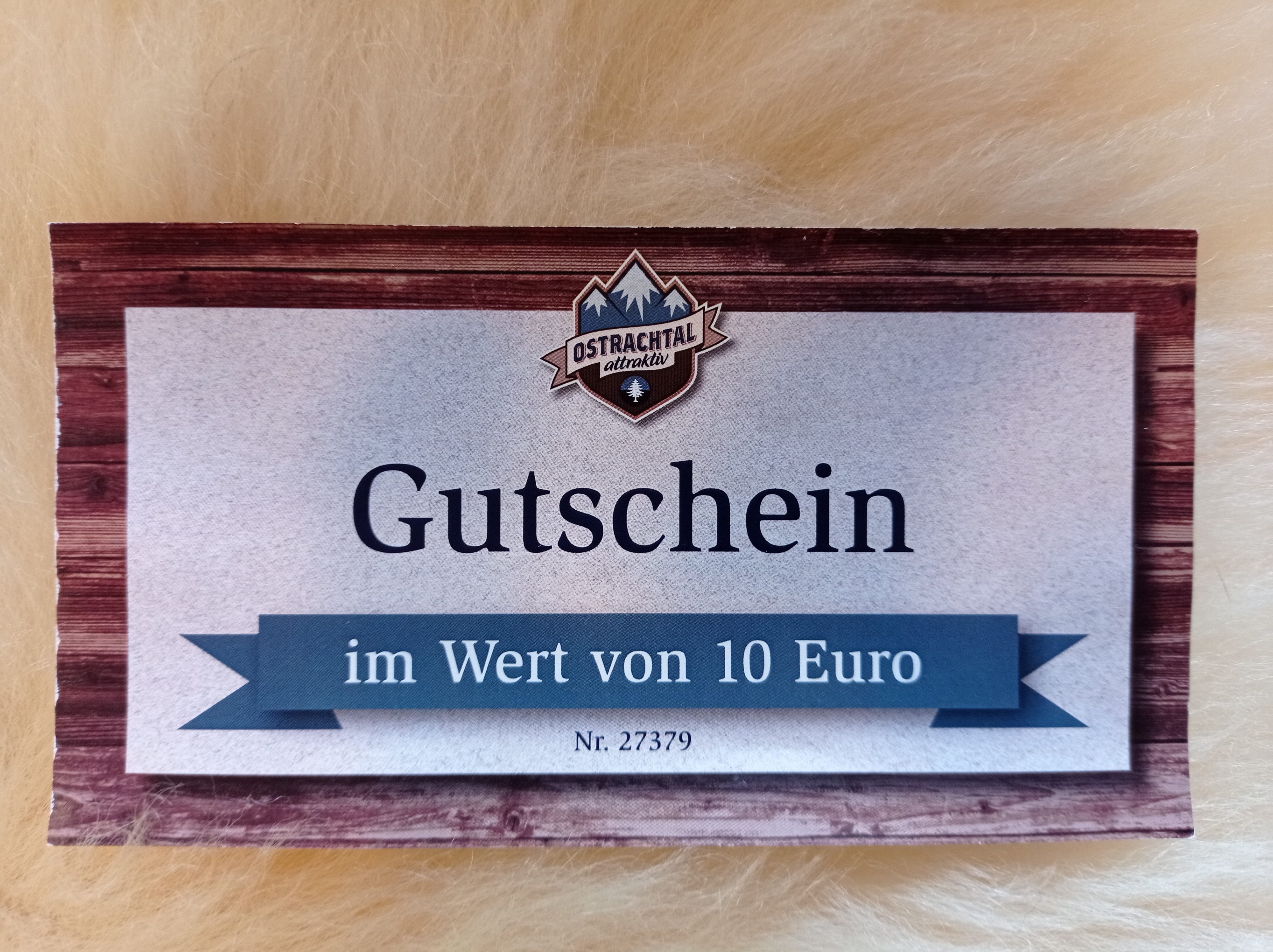 !!Achtung Ostrachtal Gutscheine!!